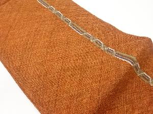 組織抽象縞模様織出し名古屋帯